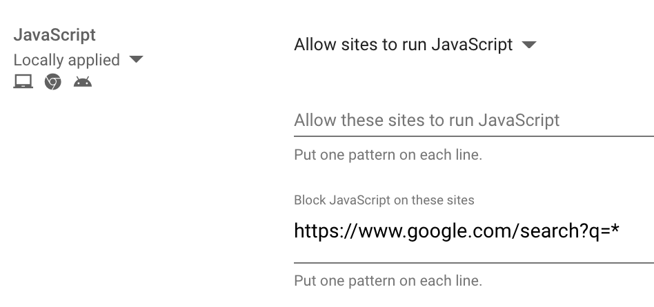 Blocking games on Google search engine |﻿ Internet Related/Filtering ...