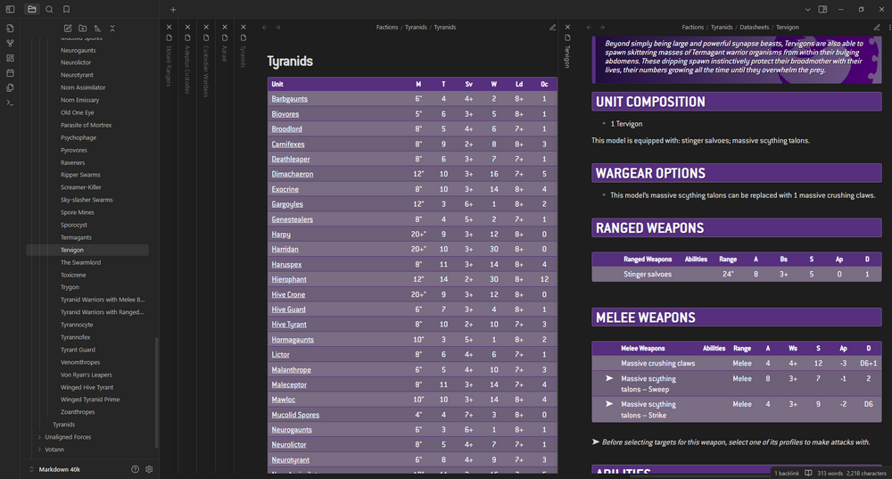 2025-01-16 08_57_40-Tervigon - Markdown 40k - Obsidian v1.7.7.png