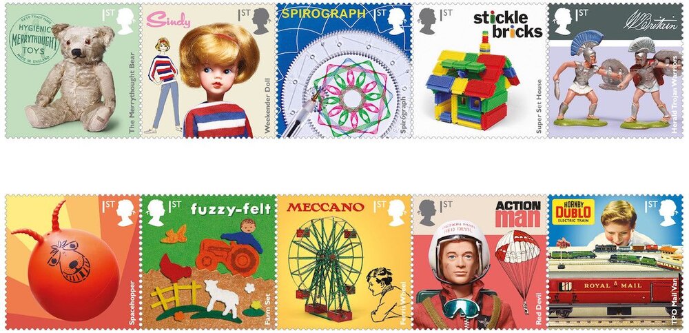 Commemorative Postage Stamps - 100 Years Of Toys.jpg