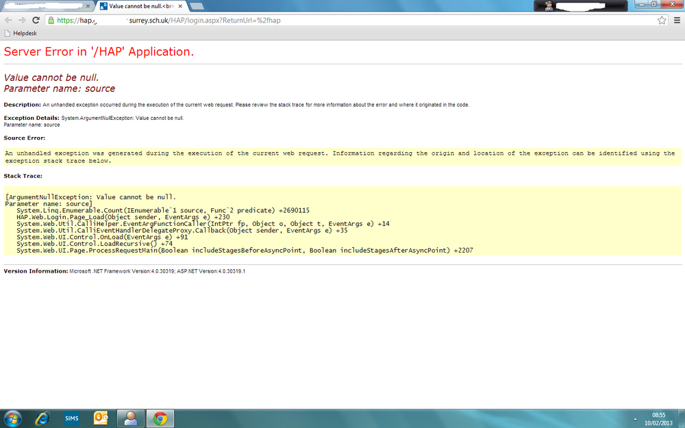 HAP Server Error.png
