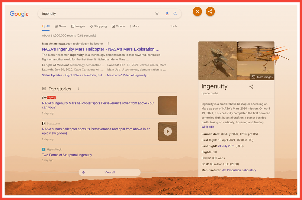 Ingenuity Google Saerch Easter Egg.png