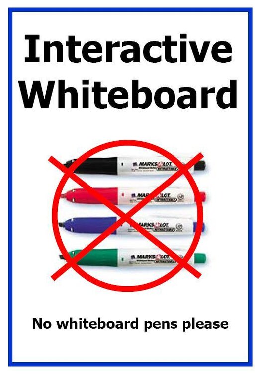 No whiteboard pens.JPG