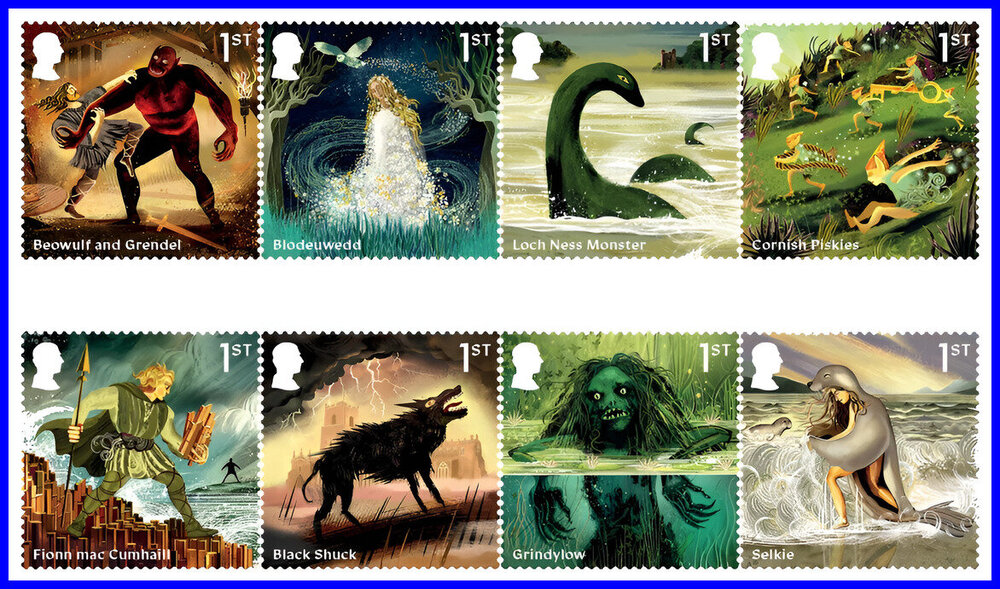 Royal Mail Commemorative Stamps - Legends