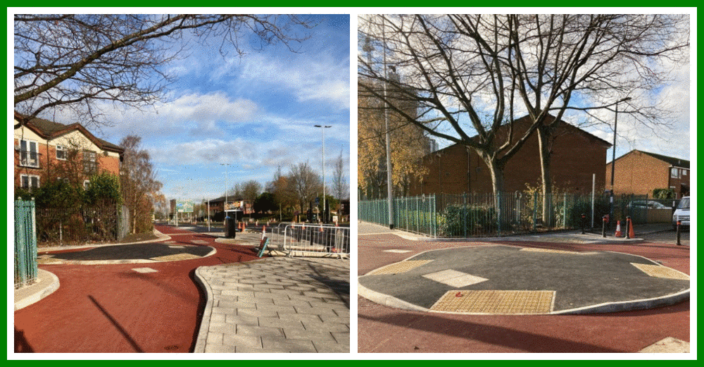 Salford's Cycling Roundabout.gif