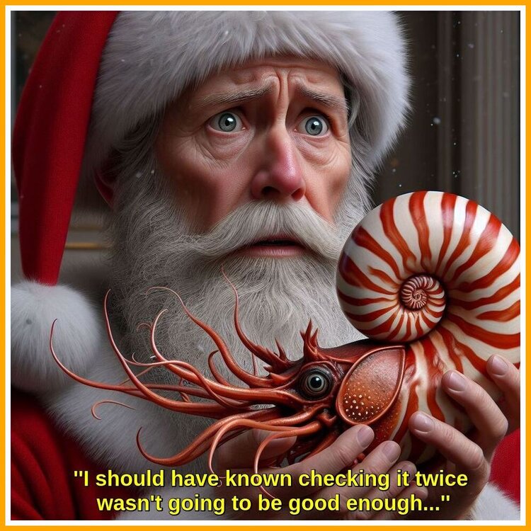 Santa and his checks.jpeg