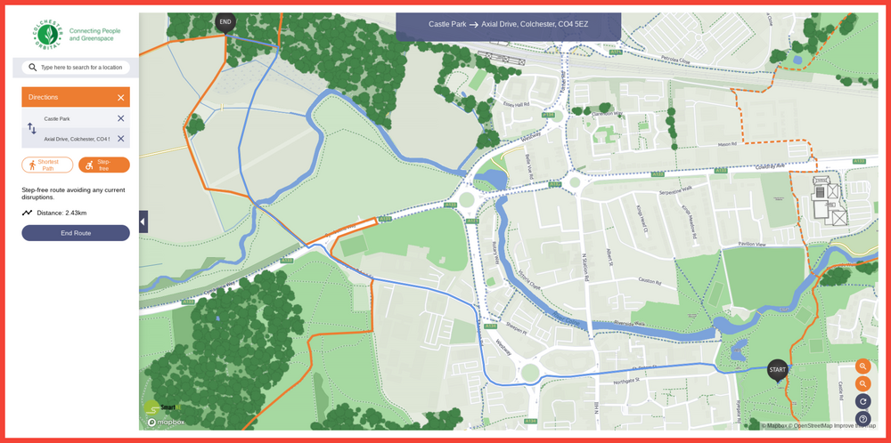 The Colchester Orbital Online Map With Directions.png