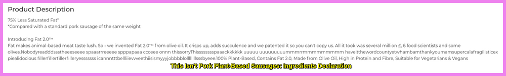 This Isn't Pork Plant-Based Sausages Ingredients Declaration.png