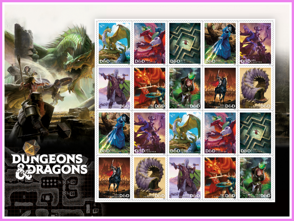USPS - Dungeons and Dragons Stamps.png