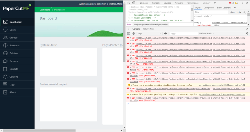 papercut issues console.png