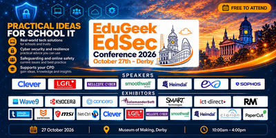 EduGeek EdSec - Schedule For The Day